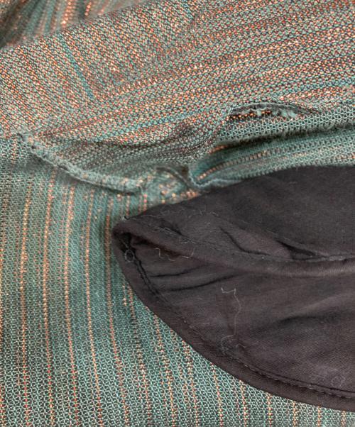 forte forte（フォルテ・フォルテ）forte forte (フォルテ・フォルテ) リネンテーラードジャケット グリーン サイズ:記載なしの為実寸参照の古着・服飾アイテム