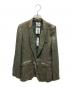 forte forte（フォルテ・フォルテ）の古着「リネンテーラードジャケット」｜グリーン