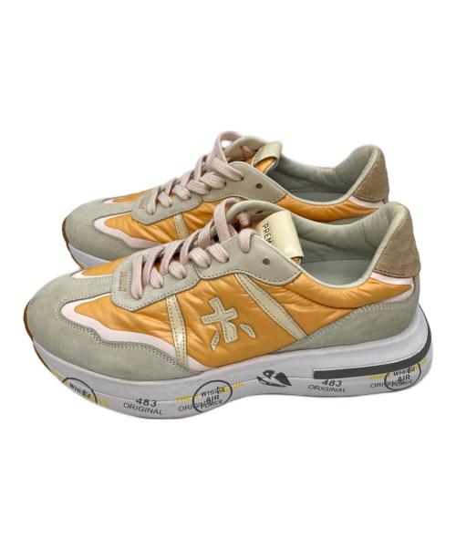 PREMIATA（プレミアータ）PREMIATA (プレミアータ) ローカットスニーカー イエロー サイズ:37の古着・服飾アイテム