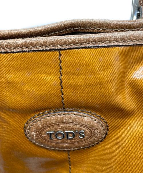 TOD'S（トッズ）TOD'S (トッズ) 2WAYバッグ ブラウンの古着・服飾アイテム
