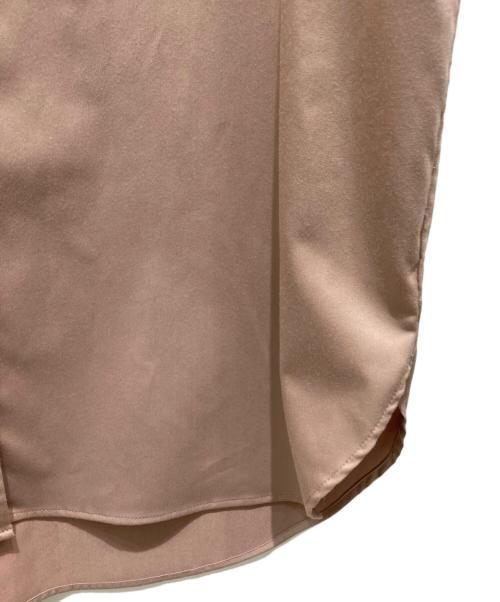 Loungedress（ラウンジドレス）Loungedress (ラウンジドレス) サテンBIGシャツワンピース ブラウン サイズ:FREEの古着・服飾アイテム