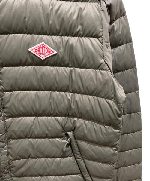 DANTON（ダントン）DANTON (ダントン) ノーカラダウンジャケット グリーン サイズ:36の古着・服飾アイテム