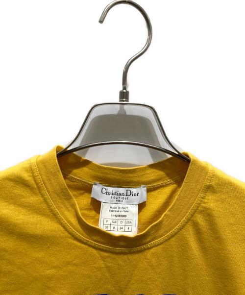 Christian Dior（クリスチャン ディオール）Christian Dior (クリスチャン ディオール) ノースリーブカットソー イエロー サイズ:36の古着・服飾アイテム