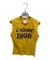 Christian Dior（クリスチャン ディオール）の古着「ノースリーブカットソー」｜イエロー