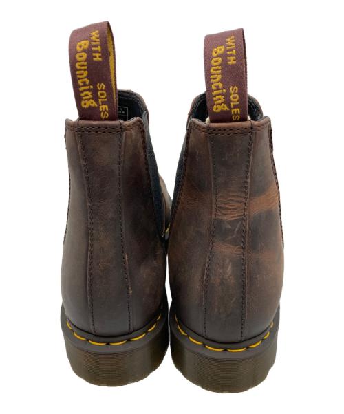 Dr.Martens（ドクターマーチン）Dr.Martens (ドクターマーチン) YS チェルシーブーツ ブラウン サイズ:11の古着・服飾アイテム