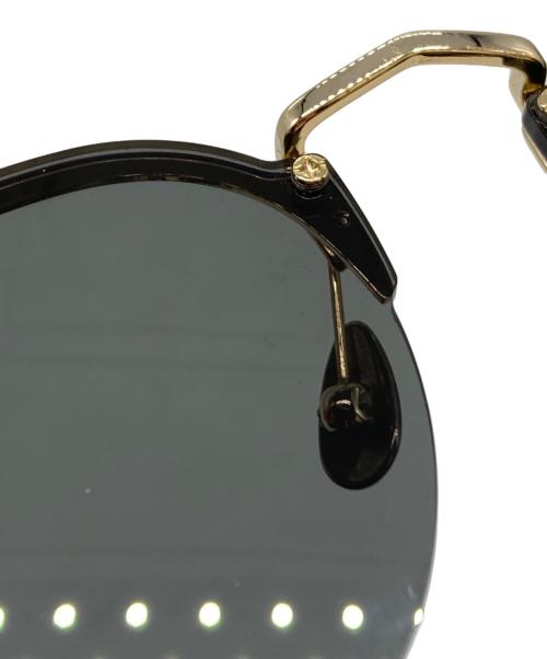 AUDIENCE by 金子眼鏡（オーディエンス バイ カネコメガネ）AUDIENCE by 金子眼鏡 (オーディエンス バイ カネコメガネ) サングラス ブラックの古着・服飾アイテム