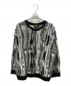 UNIVERD72ユニバード72）の古着「3Dニット」｜ブラック