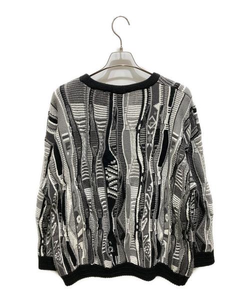 UNIVERD72（ユニバード72）UNIVERD72 (ユニバード72) 3Dニット ブラック サイズ:XXLの古着・服飾アイテム