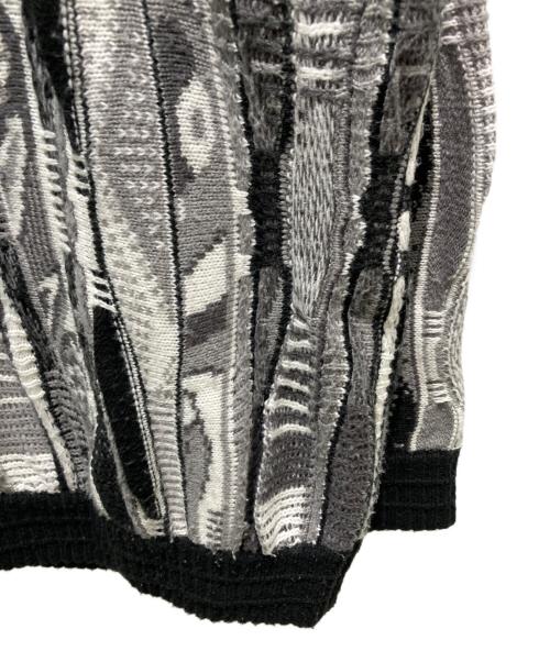 UNIVERD72（ユニバード72）UNIVERD72 (ユニバード72) 3Dニット ブラック サイズ:XXLの古着・服飾アイテム