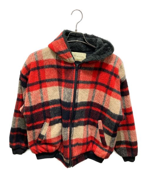MELTON（メルトン）MELTON (メルトン) フーデッドジャケット レッド サイズ:Sの古着・服飾アイテム