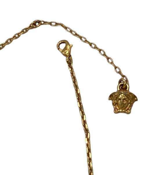 VERSACE（ヴェルサーチェ）VERSACE (ヴェルサーチェ) メデューサメネックレス ゴールドの古着・服飾アイテム