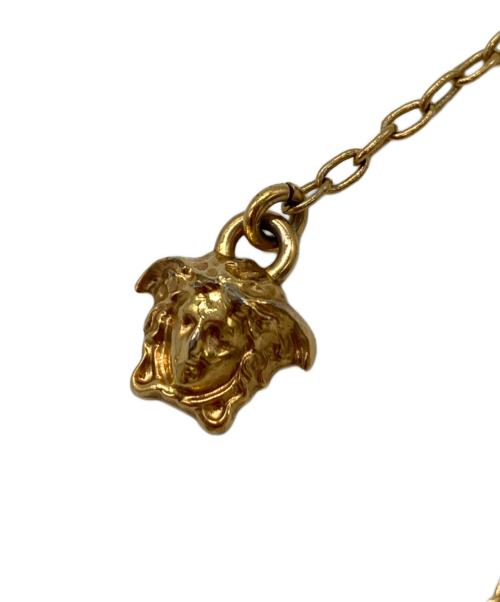 VERSACE（ヴェルサーチェ）VERSACE (ヴェルサーチェ) メデューサメネックレス ゴールドの古着・服飾アイテム
