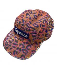 SUPREME（シュプリーム）の古着「Washed Chino Twill Camp Cap」｜ピンク×ブラウン