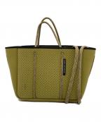 STATE OF ESCAPEステイトオブエスケープ）の古着「PETITE ESCAPE tote bag」｜黄緑