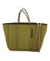 STATE OF ESCAPE（ステイトオブエスケープ）の古着「PETITE ESCAPE tote bag」｜黄緑