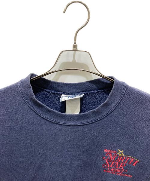 LEE（リー）LEE (リー) クルーネックスウェット ネイビー サイズ:記載無しの為実寸参照の古着・服飾アイテム