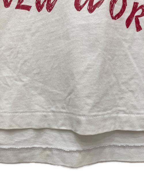 BAPE BY A BATHING APE（ベイプバイアベイシングエイプ）BAPE BY A BATHING APE (ベイプバイアベイシングエイプ) プリントTシャツ ホワイト サイズ:2XLの古着・服飾アイテム