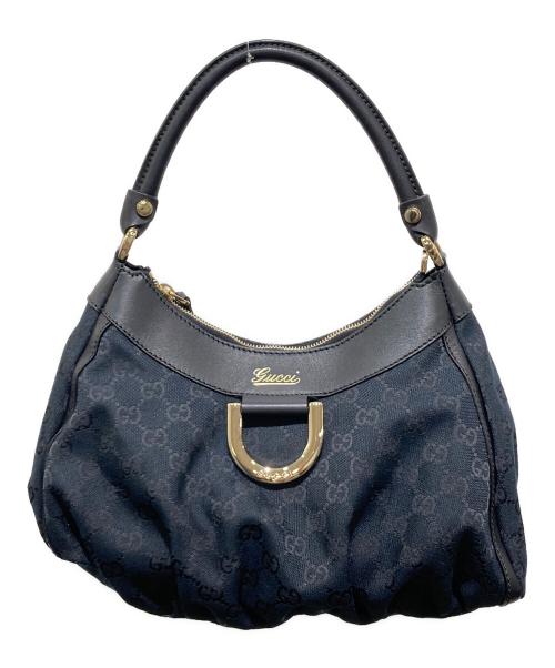GUCCI（グッチ）GUCCI (グッチ) アビーワンショルダーバッグ ネイビーの古着・服飾アイテム