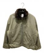 SESSLERセスラー）の古着「裏ボアジャケット」｜カーキ