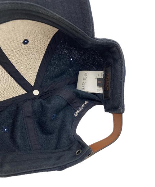 COACH（コーチ）COACH (コーチ) キャップ ネイビーの古着・服飾アイテム