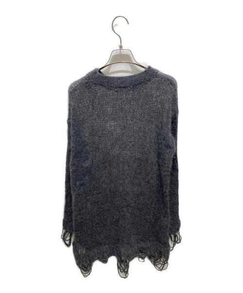 DIESEL（ディーゼル）DIESEL (ディーゼル) クロシェニット グレー サイズ:XSの古着・服飾アイテム