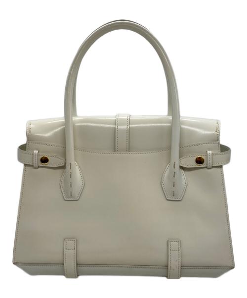 NAGATANI（ナガタニ）NAGATANI (ナガタニ) ハンドバッグ ホワイトの古着・服飾アイテム