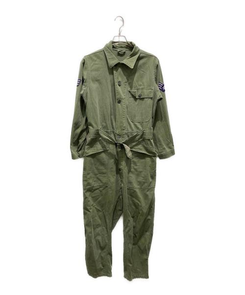 US ARMY（ユーエスアーミー）US ARMY (ユーエスアーミー) HBTオールインワン グリーン サイズ:記載無しの為実寸参照の古着・服飾アイテム