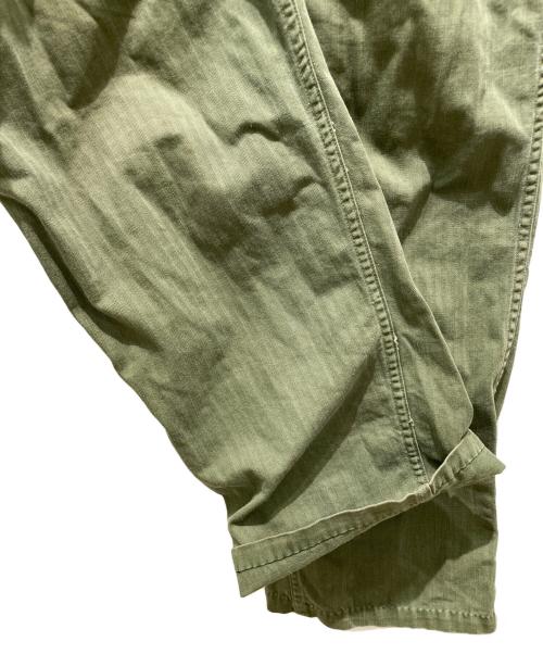 US ARMY（ユーエスアーミー）US ARMY (ユーエスアーミー) HBTオールインワン グリーン サイズ:記載無しの為実寸参照の古着・服飾アイテム