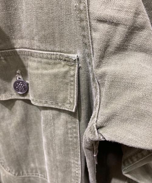 US ARMY（ユーエスアーミー）US ARMY (ユーエスアーミー) HBTオールインワン グリーン サイズ:記載無しの為実寸参照の古着・服飾アイテム