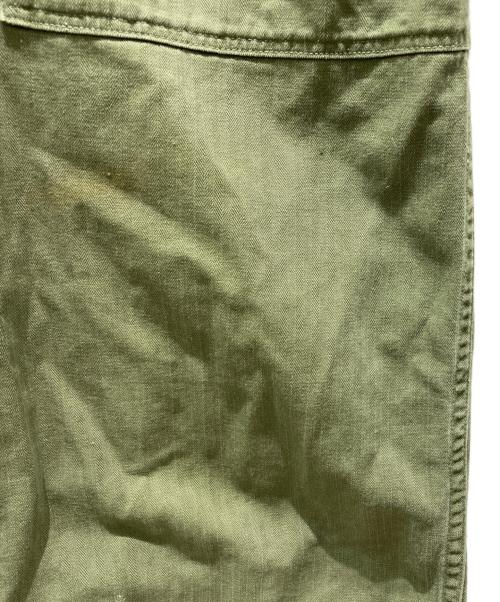US ARMY（ユーエスアーミー）US ARMY (ユーエスアーミー) HBTオールインワン グリーン サイズ:記載無しの為実寸参照の古着・服飾アイテム