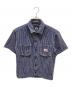 stussy（ステューシー）の古着「半袖ワークシャツ」｜ネイビー