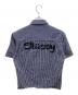 stussy (ステューシー) 半袖ワークシャツ ネイビー サイズ:Ｌ：10000円