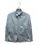 AURALEEオーラリー）の古着「Washed FINX TWILL BIG SHIRT」｜ブルー