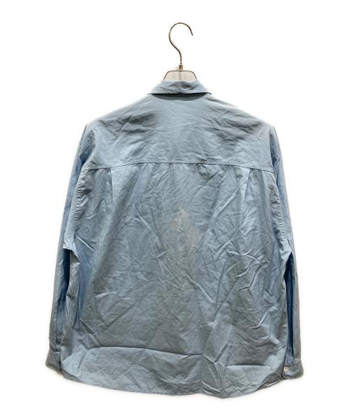 AURALEE（オーラリー）AURALEE (オーラリー) Washed FINX TWILL BIG SHIRT ブルー サイズ:5の古着・服飾アイテム