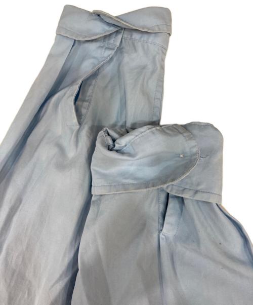 AURALEE（オーラリー）AURALEE (オーラリー) Washed FINX TWILL BIG SHIRT ブルー サイズ:5の古着・服飾アイテム