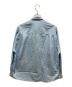 AURALEE (オーラリー) Washed FINX TWILL BIG SHIRT ブルー サイズ:5：8000円