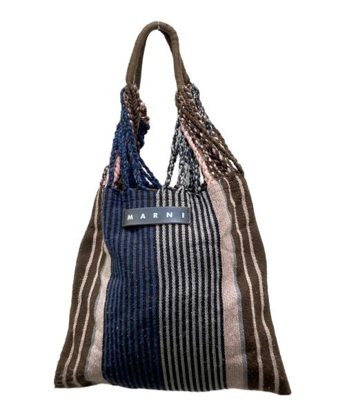 MARNI（マルニ）MARNI (マルニ) ハンモックバッグ ブラウンの古着・服飾アイテム