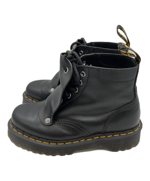 Dr.Martens（ドクターマーチン）Dr.Martens (ドクターマーチン) 6ホールブーツ ブラック サイズ:4の古着・服飾アイテム
