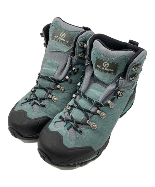 SCARPA（スカルパ）SCARPA (スカルパ) トレッキングブーツ ブルー サイズ:39の古着・服飾アイテム