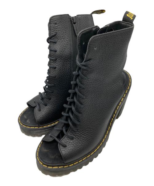Dr.Martens（ドクターマーチン）Dr.Martens (ドクターマーチン) ヒールサンダル/CARMELITA ブラック サイズ:4の古着・服飾アイテム