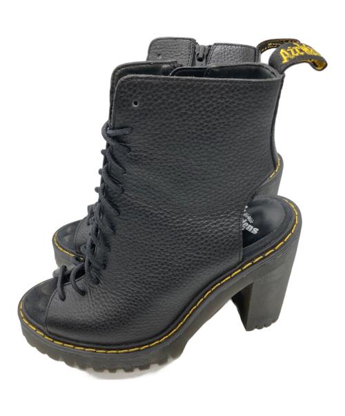 Dr.Martens（ドクターマーチン）Dr.Martens (ドクターマーチン) ヒールサンダル/CARMELITA ブラック サイズ:4の古着・服飾アイテム