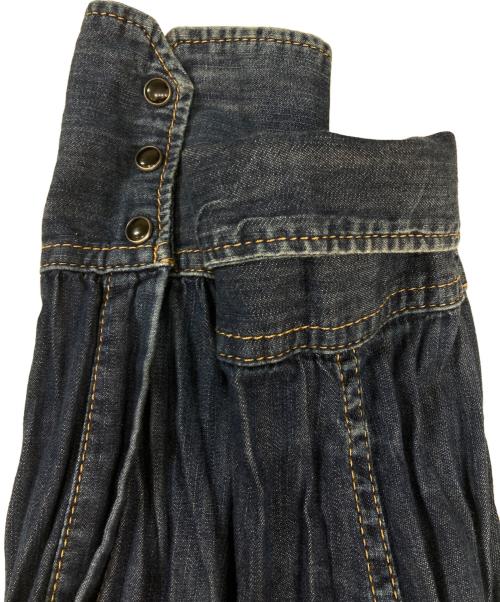 DSQUARED2（ディースクエアード）DSQUARED2 (ディースクエアード) デニムウエスタンシャツ ブルー サイズ:48の古着・服飾アイテム
