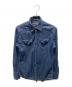 DSQUARED2（ディースクエアード）の古着「デニムウエスタンシャツ」｜ブルー