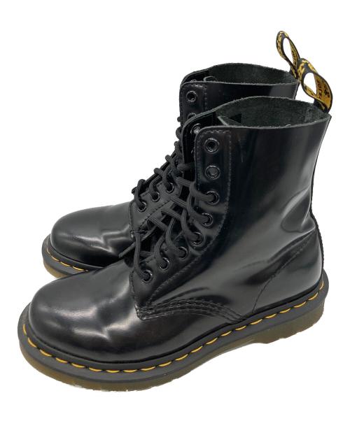 Dr.Martens（ドクターマーチン）Dr.Martens (ドクターマーチン) 8ホールブーツ ブラック サイズ:4の古着・服飾アイテム