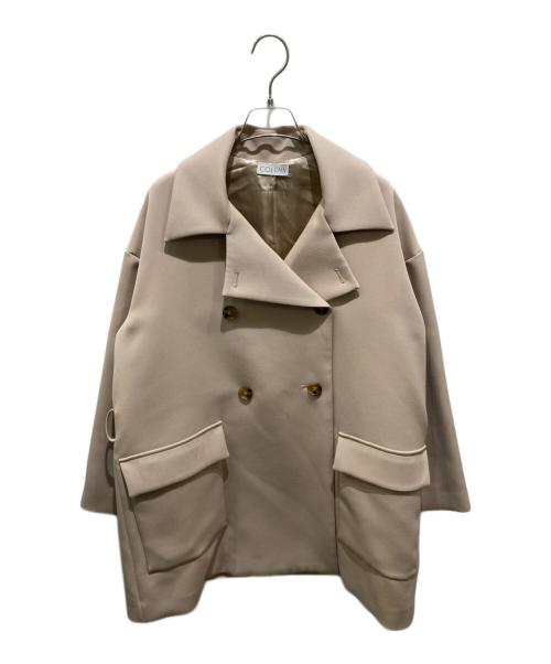 COLUMN（コラム）COLUMN (コラム) ハーフトレンチコート ベージュ サイズ:36の古着・服飾アイテム
