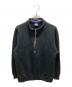 FTC（エフティーシー）の古着「STRIPE RIB HALF ZIP SWEATSHIRT」｜ブラック