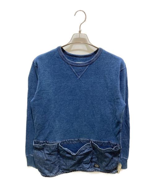 Snow peak（スノーピーク）Snow peak (スノーピーク) キャンピングインディゴスウェット インディゴ サイズ:Mの古着・服飾アイテム