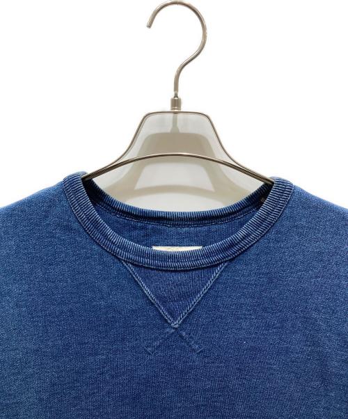 Snow peak（スノーピーク）Snow peak (スノーピーク) キャンピングインディゴスウェット インディゴ サイズ:Mの古着・服飾アイテム