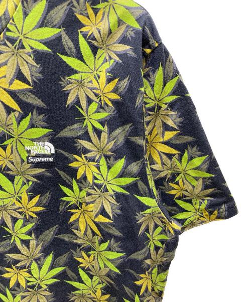 THE NORTH FACE（ザ ノース フェイス）THE NORTH FACE (ザ ノース フェイス) SUPREME (シュプリーム) Leaf S/S T-SHIRT グリーン サイズ:Ｍ 未使用品の古着・服飾アイテム