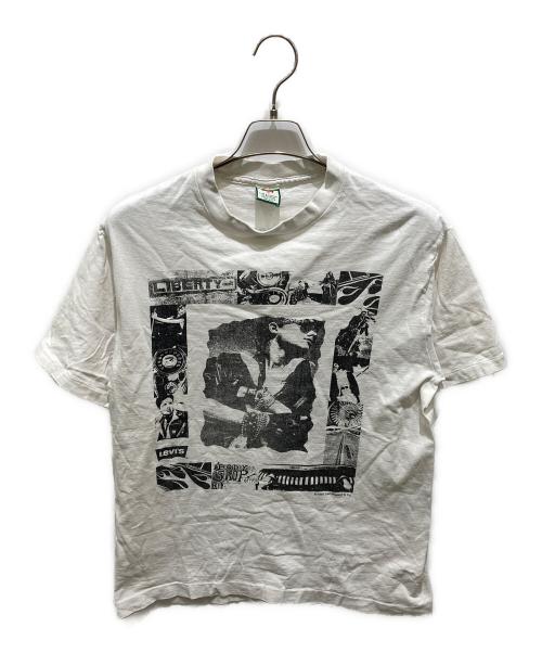 LEVI'S（リーバイス）LEVI'S (リーバイス) プリントTシャツ ホワイト サイズ:Ｍの古着・服飾アイテム